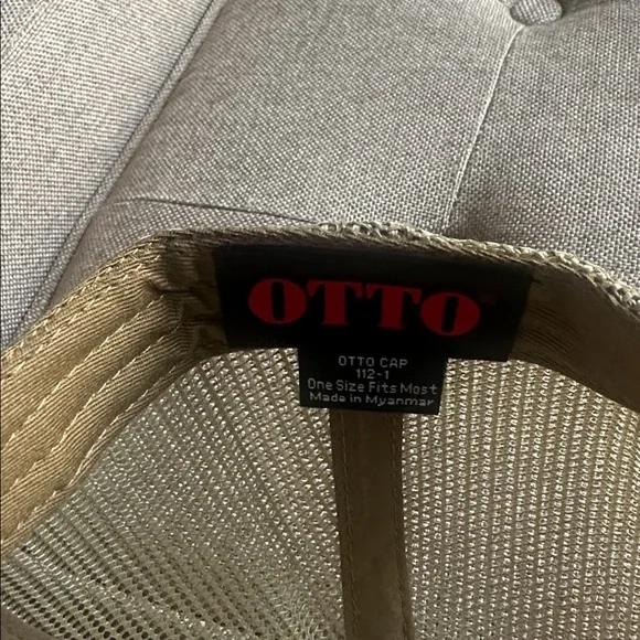 OTTO Alabama Flag Tan Cap - Picture 3 of 5